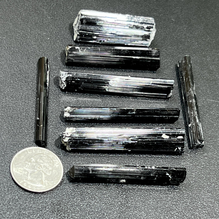 Extra Quality Black Tourmaline Crystals (By The Piece Or Gram)