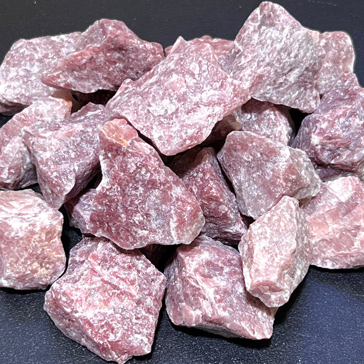 Morganite Quartz Rough (3 Pcs) Raw Gemstones Healing Crystals And Stones