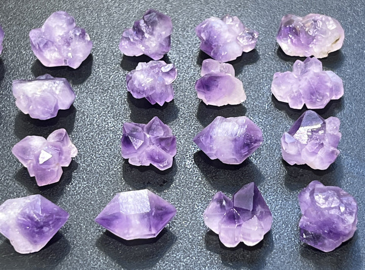 Amethyst Mini Crystal Clusters (1 Kilo)( 2.2 LBs) Bulk Wholesale Lot Raw Natural Gemstones