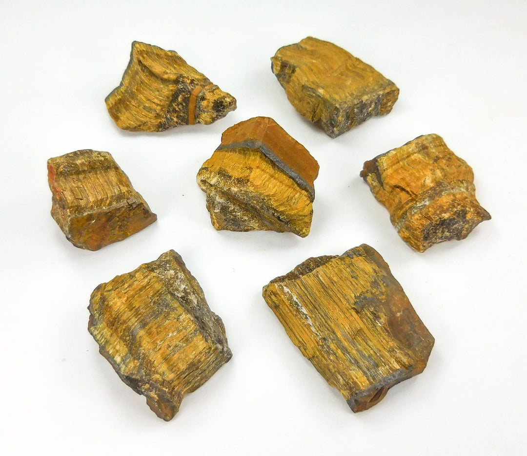 Tigers Eye Rough (1 Kilo)( 2.2 LBs) Bulk Wholesale Lot Raw Gemstones