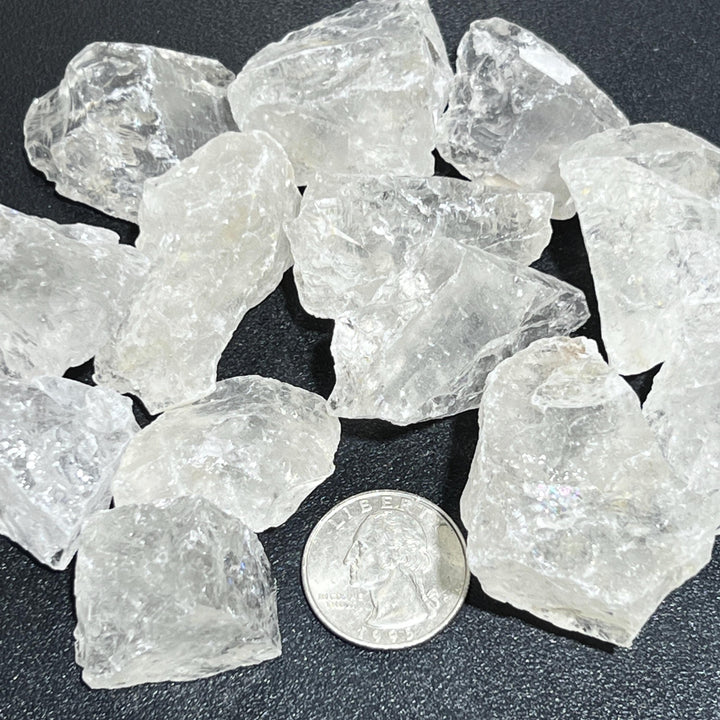 Raw Clear Quartz Crystal Rough Stones (By The Piece or Pound) Wholesale