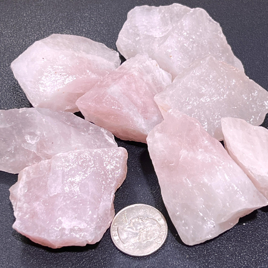 Large Pink Rose Quartz Crystal Rough Raw Stones (By The Piece or Pound) Wholesale