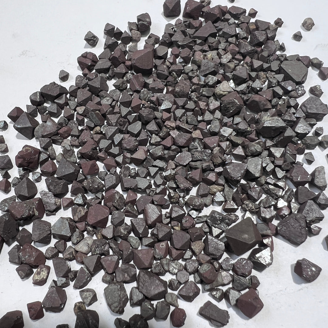 Magnetite Octahedron Iron Crystals (1 LB)(Magnetic) Rough Chips Bulk Wholesale Lot