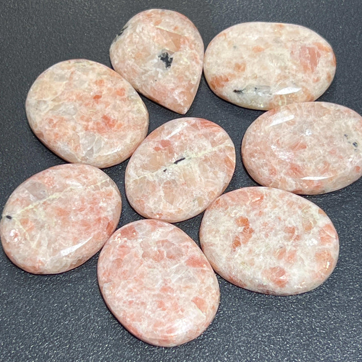 Sunstone Heliolite Cabochons Wholesale Jewelry Necklace Making Supply