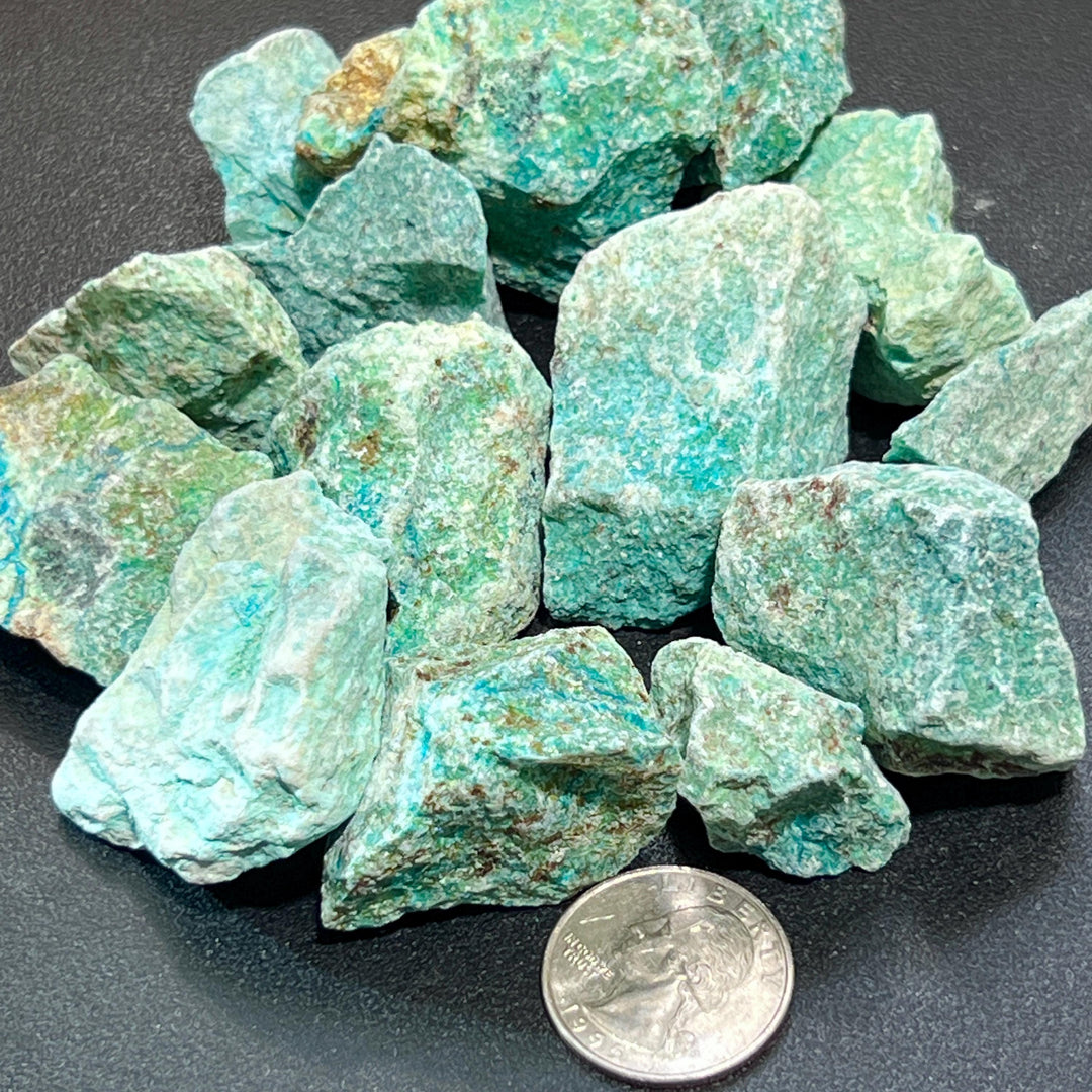 Chrysocolla Rough Raw Stones (By The Piece Or Pound) Bulk Wholesale