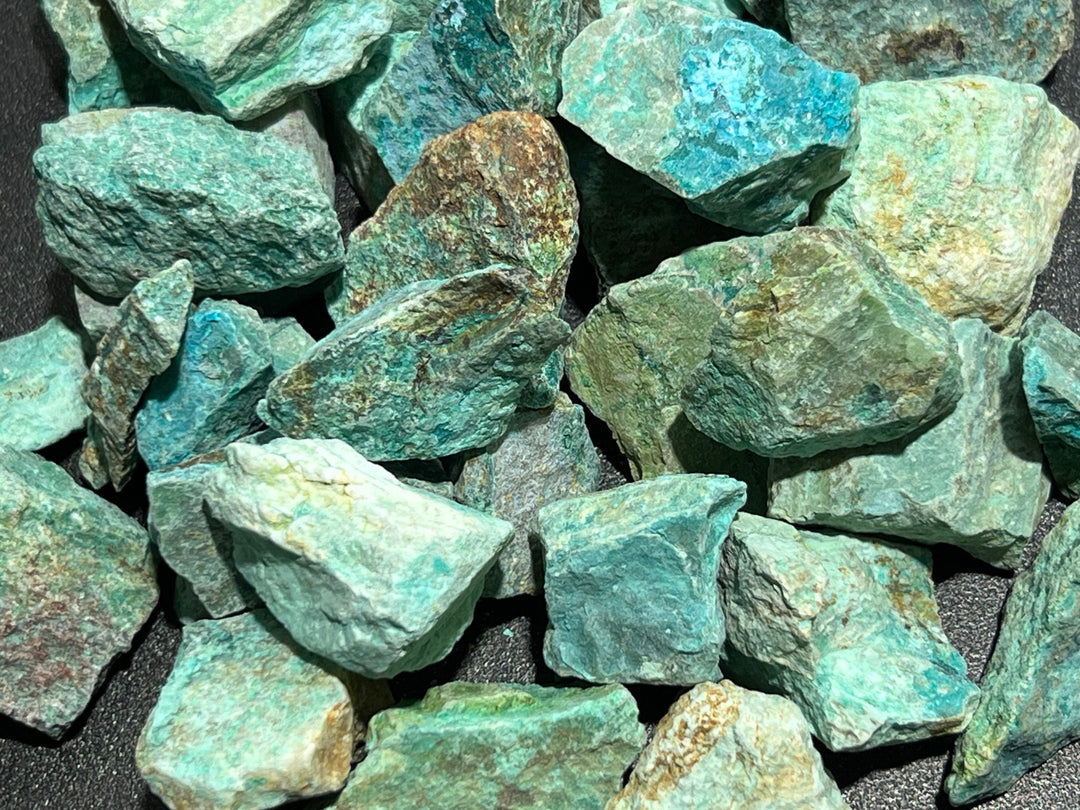 Chrysocolla Rough (1 Kilo)( 2.2 LBs) Bulk Wholesale Lot Raw Gemstones