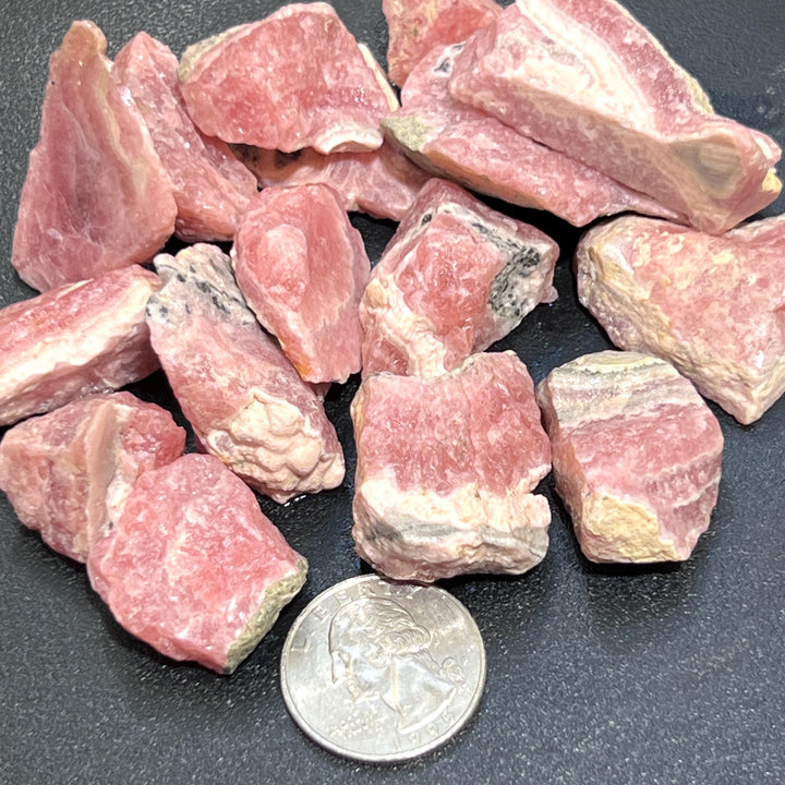 Pink Rhodochrosite Rough Raw (By The Piece Or Pound) Gemstone Supply Wholesale Lot