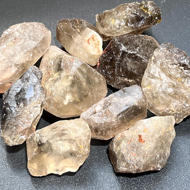 Smoky Quartz Crystal Rough (By The Piece Or Pound) Bulk Wholesale Lot Raw Gemstones