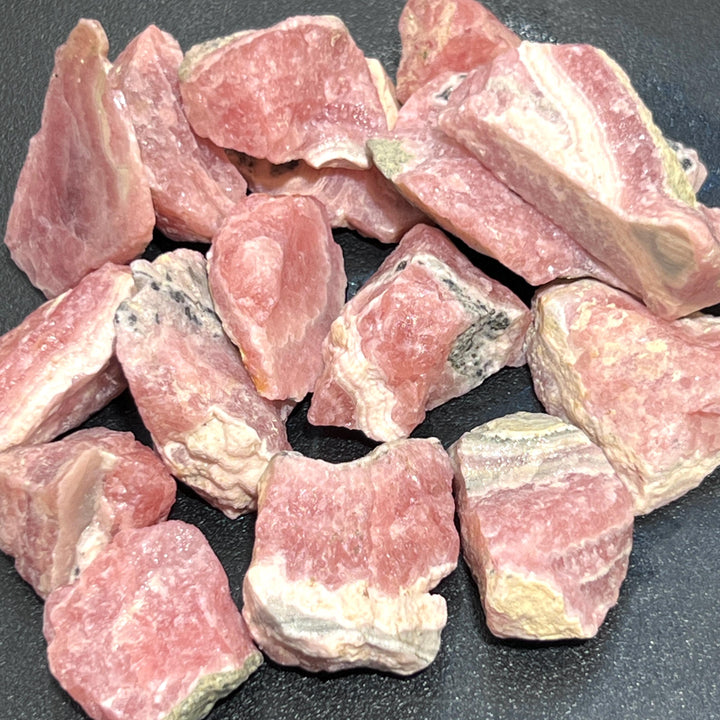 Pink Rhodochrosite Rough Raw (By The Piece Or Pound) Gemstone Supply Wholesale Lot