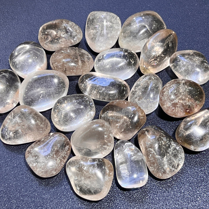 Smoky Quartz Crystal Tumbled (1 LB) One Pound Bulk Wholesale Lot Polished Gemstones