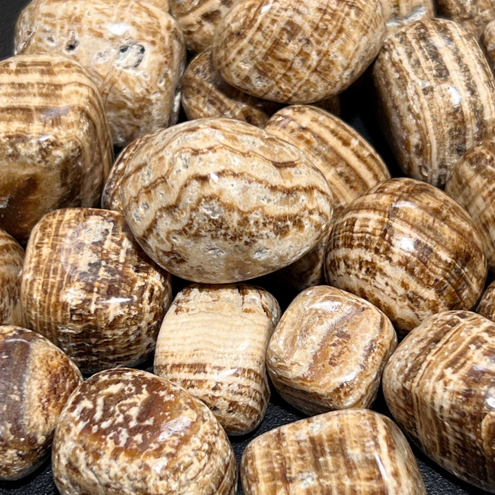 Aragonite Tumbled (8 oz) Half Pound Bulk Wholesale Lot Polished Gemstones