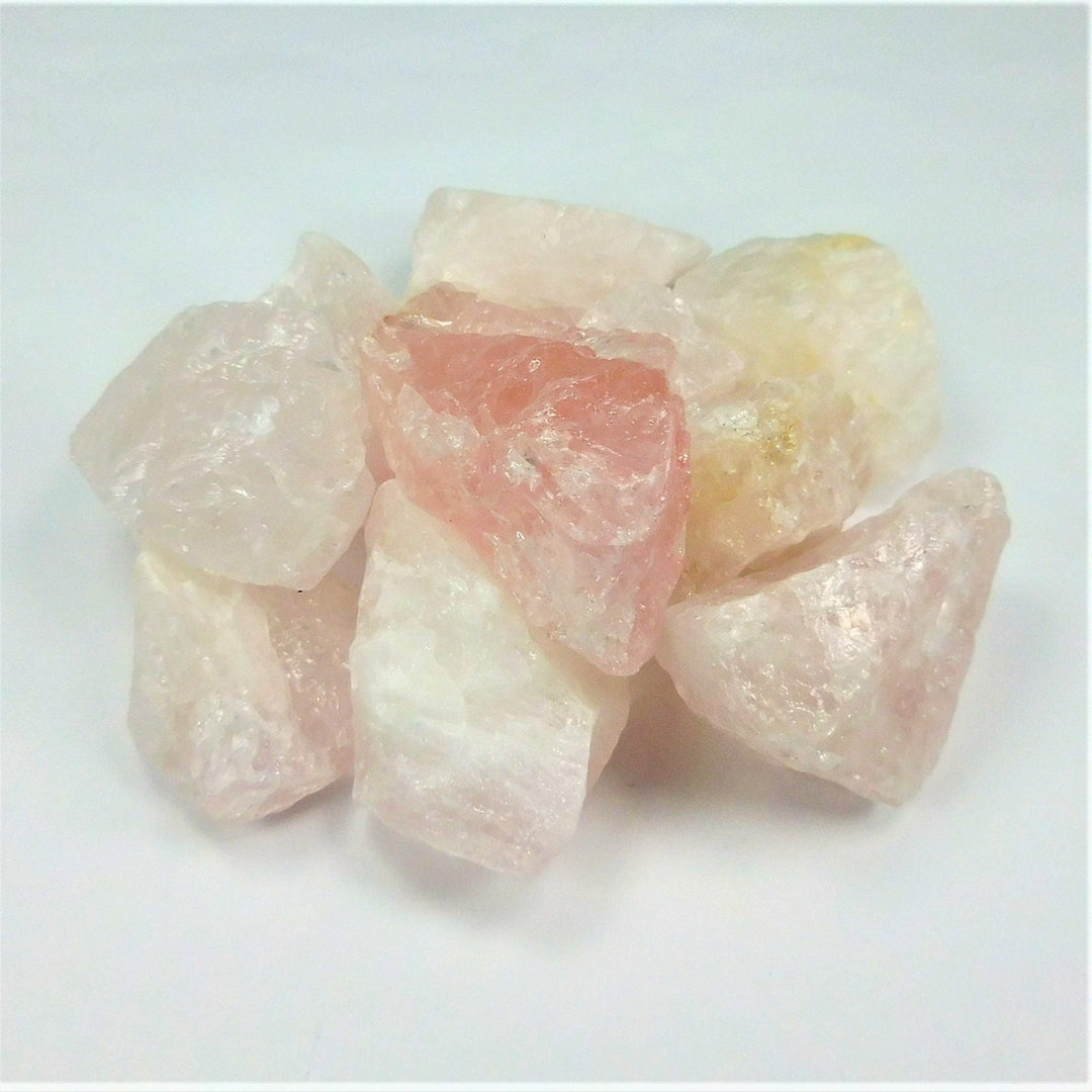 Bulk Wholesale Lot 1 Kilo (2.2 LBs) Rough Rose Quartz Pink Crystal Raw Stones Natural Gemstones