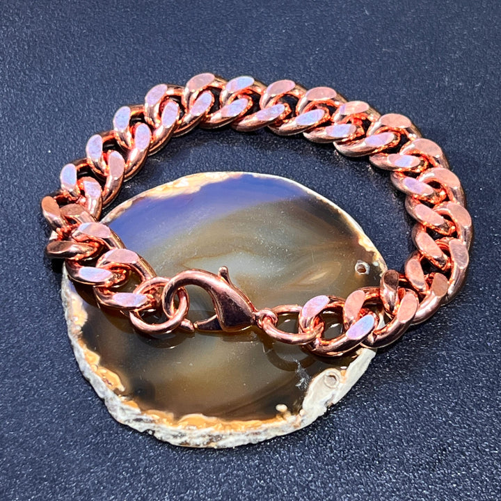 Pure Copper Chain Bracelet (8 Inches)