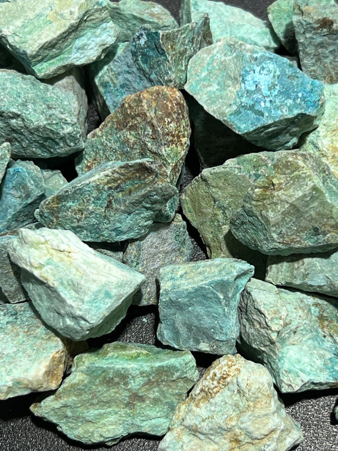 Bulk Wholesale Lot 1 LB Rough Chrysocolla One Pound Raw Stones Natural Gemstones Crystals