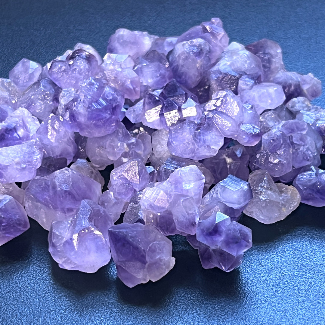 Amethyst Mini Crystal Clusters (1 Kilo)( 2.2 LBs) Bulk Wholesale Lot Raw Natural Gemstones