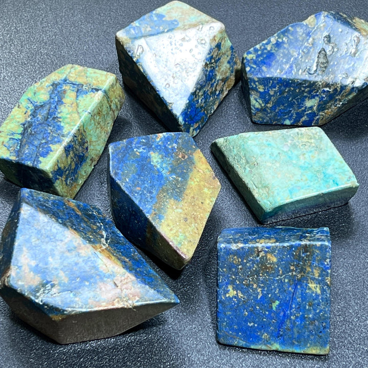 Azurite And Malachite Free-form Shapes Carving Wholesale