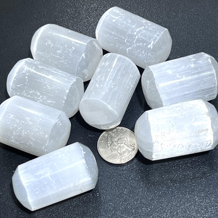 Large Selenite Crystal Tumbled Stones (By The Piece or Pound) Wholesale