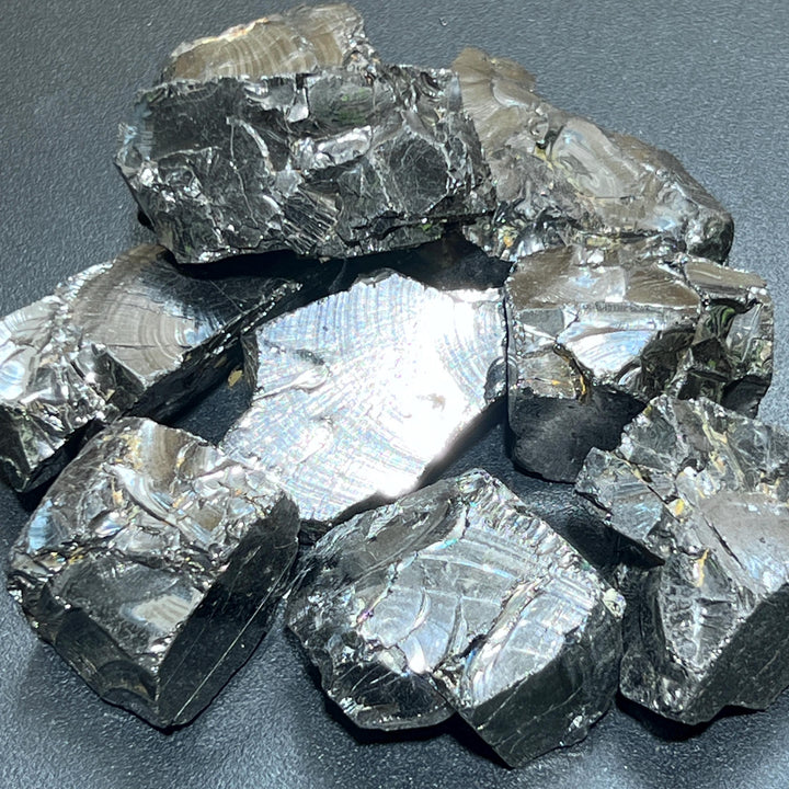 Large Elite Noble Shungite Rough Raw Stones Bulk Wholesale Lot