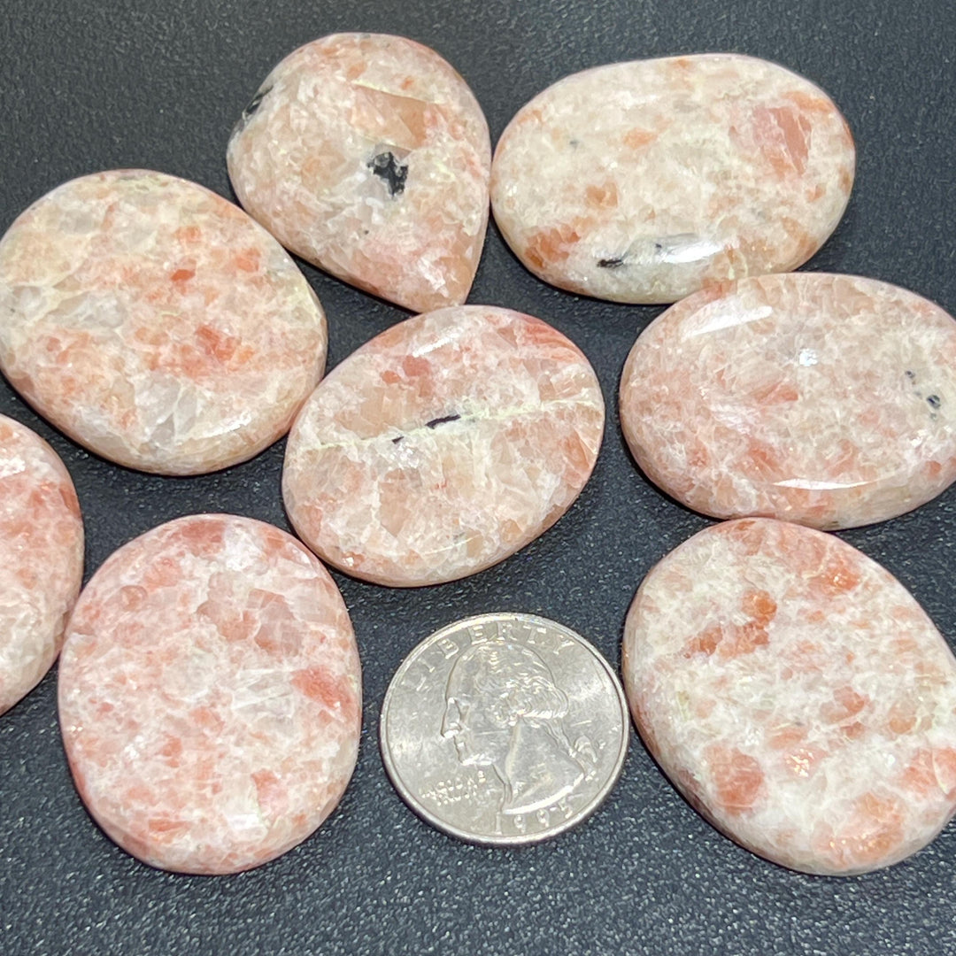 Sunstone Heliolite Cabochons Wholesale Jewelry Necklace Making Supply