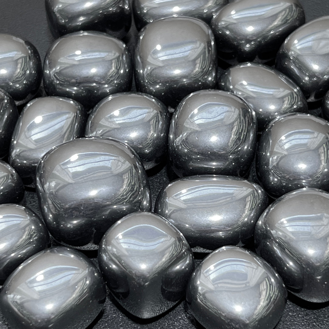 Terahertz Stone Tumbled (1 LB) One Pound Bulk Wholesale Lot Polished Gemstones