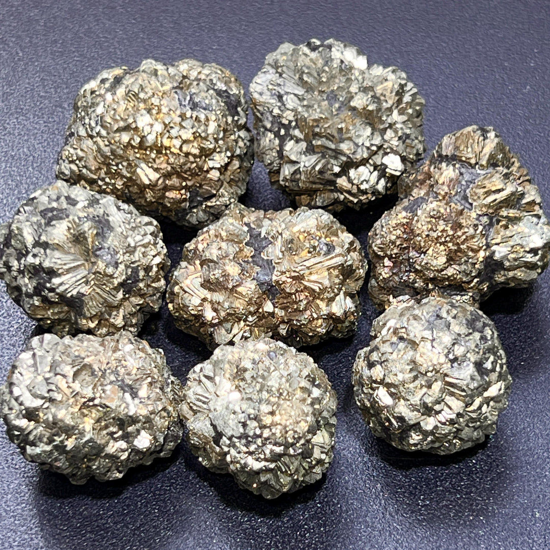 Marcasite Crystal Nodules Iron Pyrite Large Gold Nugget Rough Wholesale