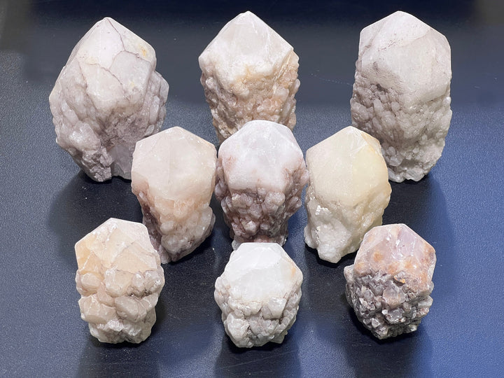 Candle Quartz Standing Crystals ( S / M / L ) Natural Healing Crystals And Stones