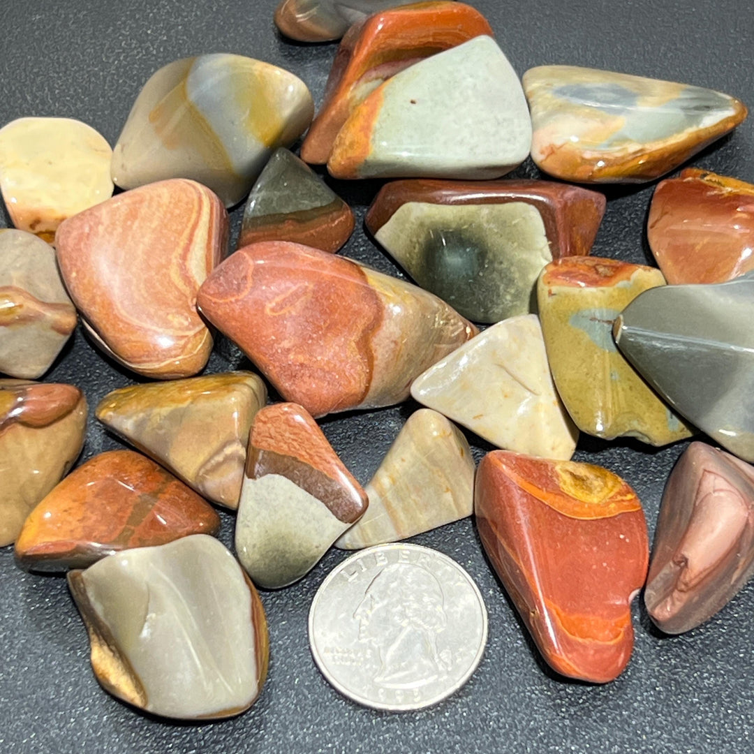 Desert Jasper Tumbled Stones (By The Piece Or Pound) Wholesale