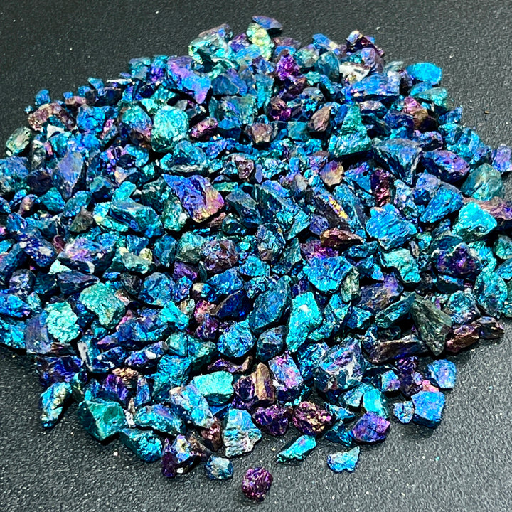 Chalcopyrite Peacock Ore Rough (1 Kilo)( 2.2 LBs) Bulk Wholesale Lot Raw Gemstones