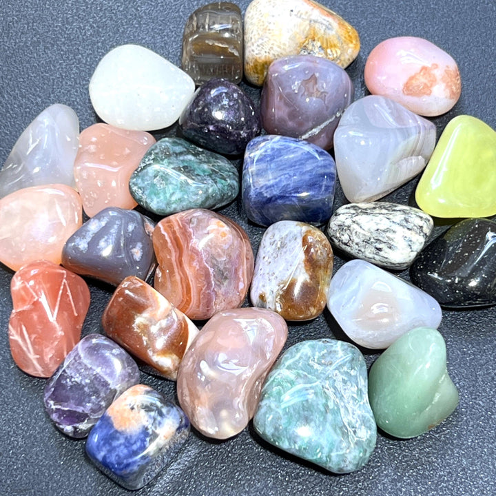 Mixed Tumbled Stones (By The Ounce or Pound) Wholesale