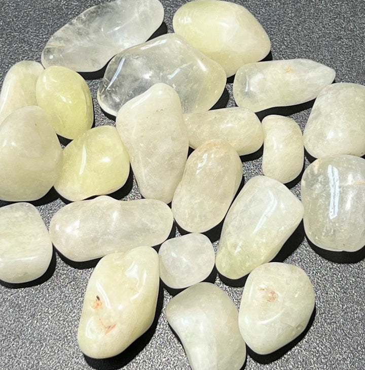 Yellow Quartz Crystal Tumbled Stones (By The Piece or Pound) Wholesale