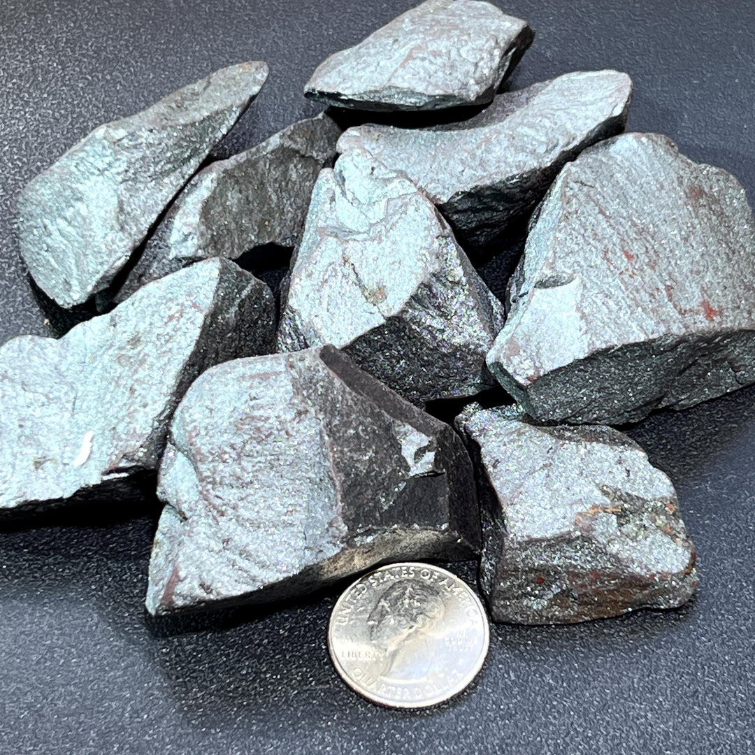 Hematite Rough Raw Specularite (1-2 Inches)(By The Piece Or Pound) Bulk Wholesale Lot