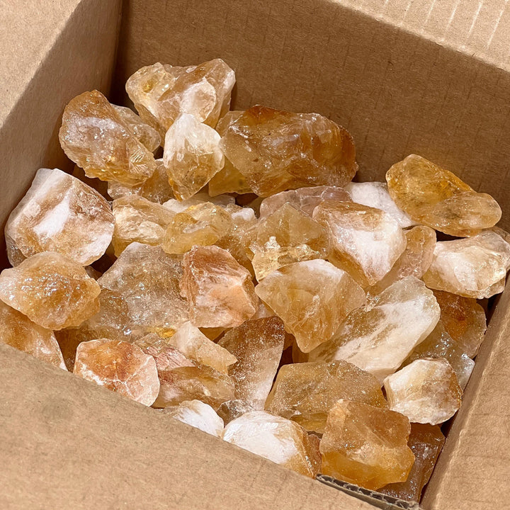 Large Citrine Crystals Rough Raw Stones (By The Piece or Pound) Wholesale