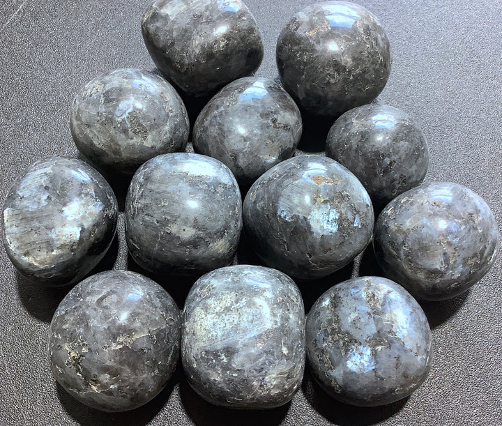 Bulk Wholesale Lot 1 Kilo (2.2 LBs) Larvakite - Tumbled Stones