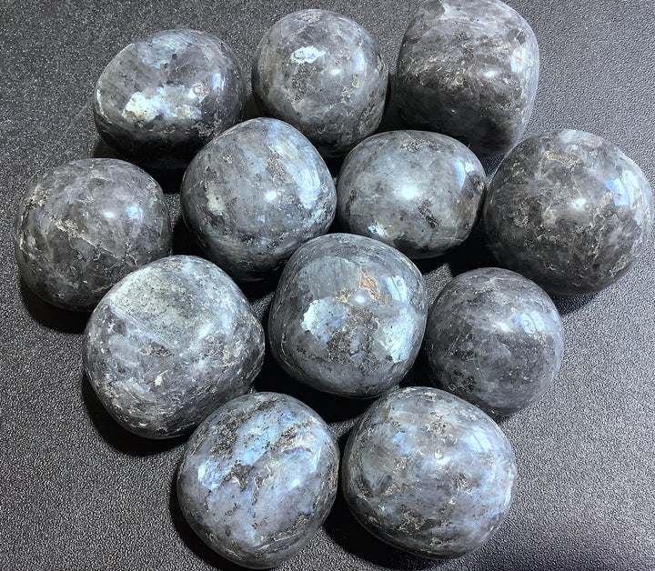 Bulk Wholesale Lot 1 Kilo (2.2 LBs) Larvakite - Tumbled Stones